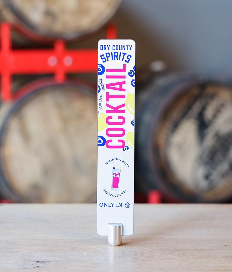 Dry County Spirits Tap Handle