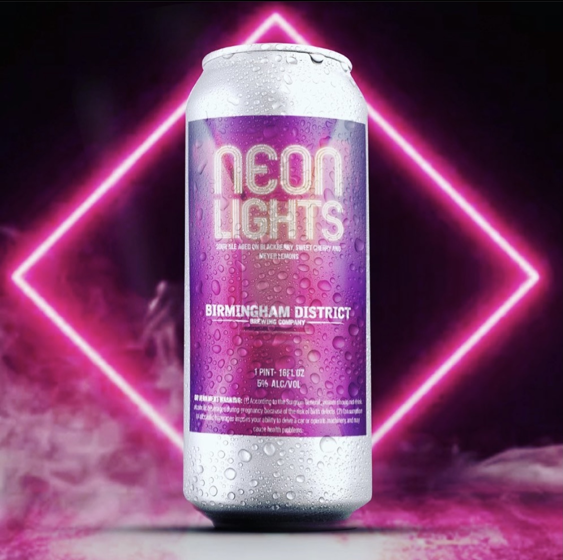 Birmingham District Brewing Company Crowler
